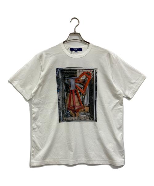 JUNYA WATANABE MAN（ジュンヤワタナベマン）JUNYA WATANABE MAN (ジュンヤワタナベマン) Container 4 TEE ホワイト サイズ:Sの古着・服飾アイテム