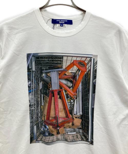 JUNYA WATANABE MAN（ジュンヤワタナベマン）JUNYA WATANABE MAN (ジュンヤワタナベマン) Container 4 TEE ホワイト サイズ:Sの古着・服飾アイテム