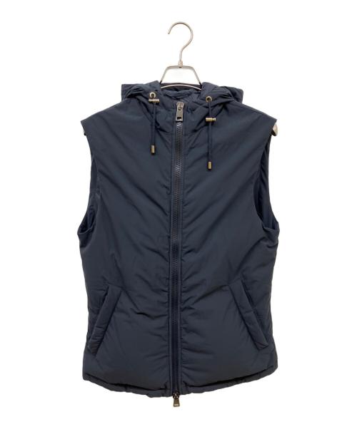 Cruciani（クルチアーニ）Cruciani (クルチアーニ) ダウンベスト ネイビー サイズ:48の古着・服飾アイテム