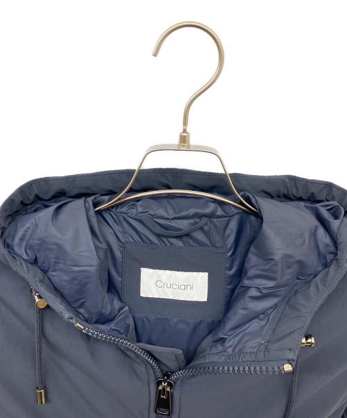 Cruciani（クルチアーニ）Cruciani (クルチアーニ) ダウンベスト ネイビー サイズ:48の古着・服飾アイテム