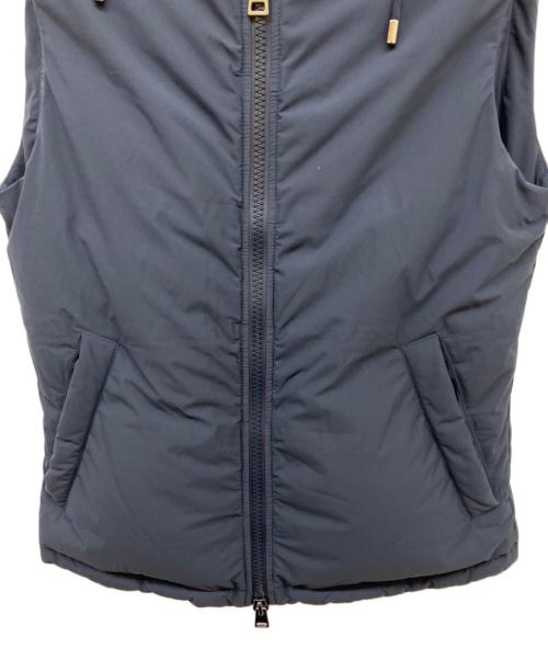 Cruciani（クルチアーニ）Cruciani (クルチアーニ) ダウンベスト ネイビー サイズ:48の古着・服飾アイテム