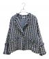 IENA（イエナ）の古着「＆NAVY ブルーツイードジャケット」｜ネイビー