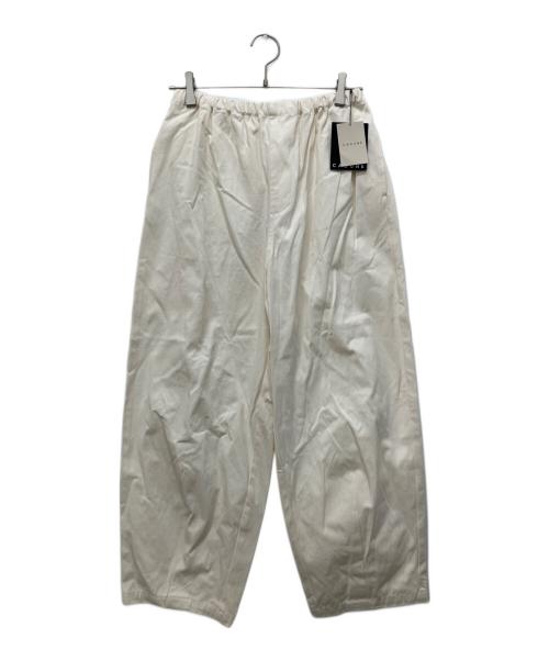 CADUNE（カデュネ）CADUNE (カデュネ) ボリュームパンツ アイボリー サイズ:34の古着・服飾アイテム