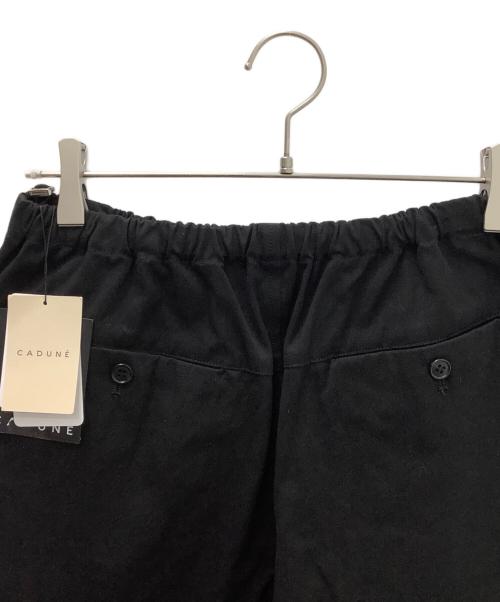 CADUNE（カデュネ）CADUNE (カデュネ) ボリュームパンツ ブラック サイズ:34の古着・服飾アイテム