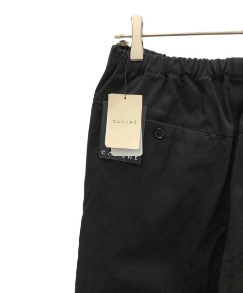 CADUNE（カデュネ）CADUNE (カデュネ) ボリュームパンツ ブラック サイズ:34の古着・服飾アイテム