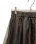 中古・古着 ARPEGE STORY (アルページュストーリー) オーガンティアードスカート ブラウン サイズ:2：7000円