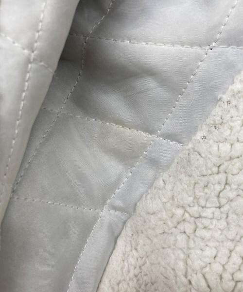 Champion（チャンピオン）Champion (チャンピオン) stussy (ステューシー) ロゴナイロンスタジャン ブラック サイズ:Mの古着・服飾アイテム