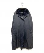 mizuiro-indミズイロインド）の古着「バックボアコート」｜ブラック