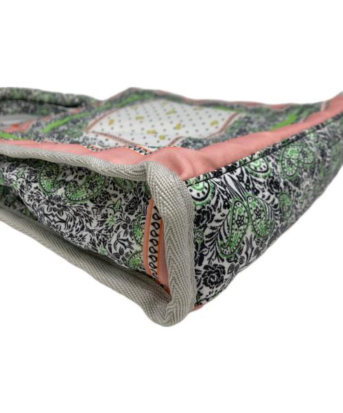 LeSportsac Atelier（レスポートサック アトリエ）LeSportsac Atelier (レスポートサック アトリエ) SM CHAIN TOTE ピンク×グリーンの古着・服飾アイテム