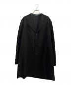 Yohji Yamamoto pour hommeヨウジヤマモト プールオム）の古着「ロングジャケット」｜ブラック