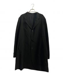 Yohji Yamamoto pour homme（ヨウジヤマモト プールオム）の古着「ロングジャケット」｜ブラック