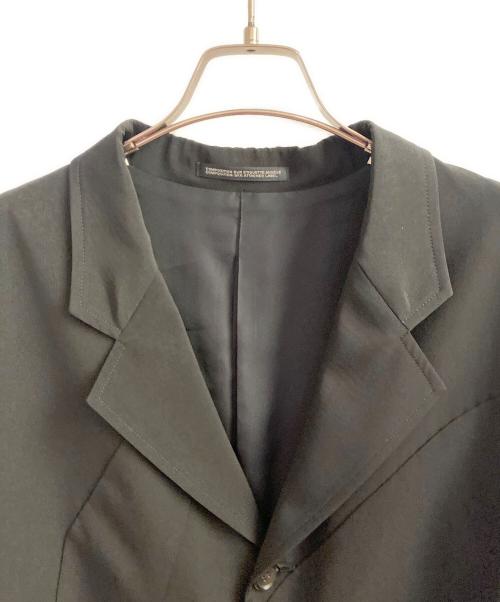 Yohji Yamamoto pour homme（ヨウジヤマモト プールオム）Yohji Yamamoto pour homme (ヨウジヤマモト プールオム) ロングジャケット ブラック サイズ:2の古着・服飾アイテム