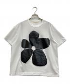 COMME des GARCONSコムデギャルソン）の古着「Floral Printed T-shirt」｜ホワイト