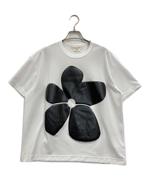 COMME des GARCONS（コムデギャルソン）COMME des GARCONS (コムデギャルソン) Floral Printed T-shirt ホワイト サイズ:XSの古着・服飾アイテム