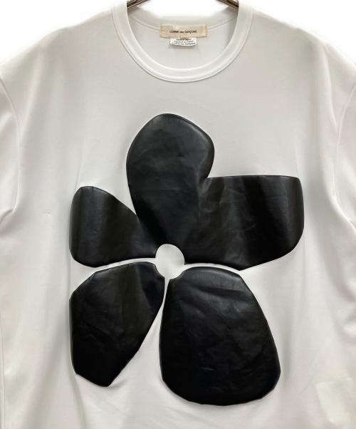 COMME des GARCONS（コムデギャルソン）COMME des GARCONS (コムデギャルソン) Floral Printed T-shirt ホワイト サイズ:XSの古着・服飾アイテム