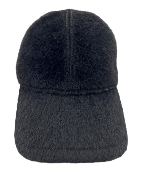 BORSALINO（ボルサリーノ）BORSALINO (ボルサリーノ) アルパカウールビーバー6パネルベースボールキャップ ブラックの古着・服飾アイテム