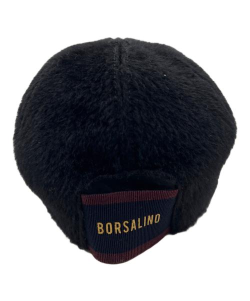 BORSALINO（ボルサリーノ）BORSALINO (ボルサリーノ) アルパカウールビーバー6パネルベースボールキャップ ブラックの古着・服飾アイテム