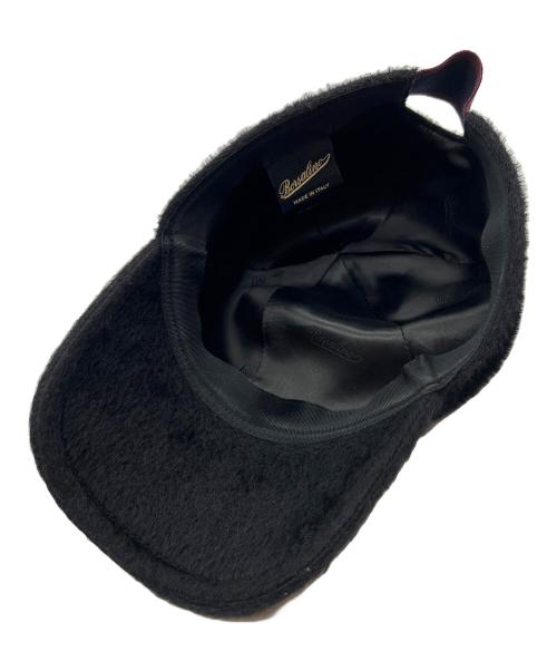 BORSALINO（ボルサリーノ）BORSALINO (ボルサリーノ) アルパカウールビーバー6パネルベースボールキャップ ブラックの古着・服飾アイテム
