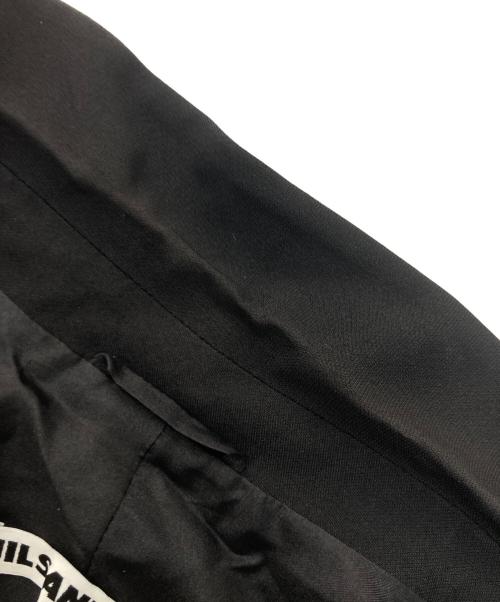 JIL SANDER（ジルサンダー）JIL SANDER (ジルサンダー) フリンジロングジレ ブラック サイズ:34の古着・服飾アイテム