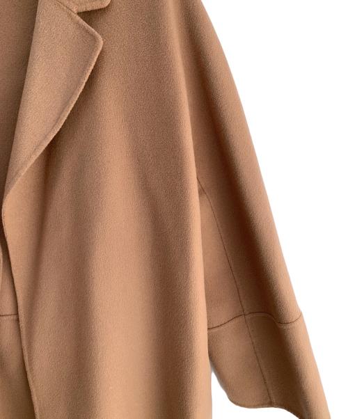 'S Max Mara（エスマックスマーラ）'S Max Mara (エスマックスマーラ) ヴァージンウール ベルトコート ベージュ サイズ:40の古着・服飾アイテム
