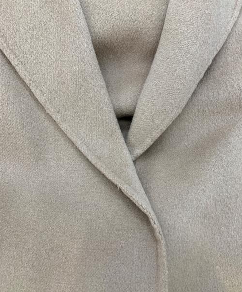 'S Max Mara（エスマックスマーラ）'S Max Mara (エスマックスマーラ) ヴァージンウール ベルトコート ベージュ サイズ:40の古着・服飾アイテム