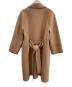 'S Max Mara (エスマックスマーラ) ヴァージンウール ベルトコート ベージュ サイズ:40：40000円
