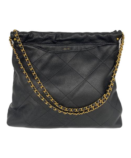 HAYNI.（ヘイニ）HAYNI. (ヘイニ) キルティングチェーンショルダーバッグ ブラックの古着・服飾アイテム
