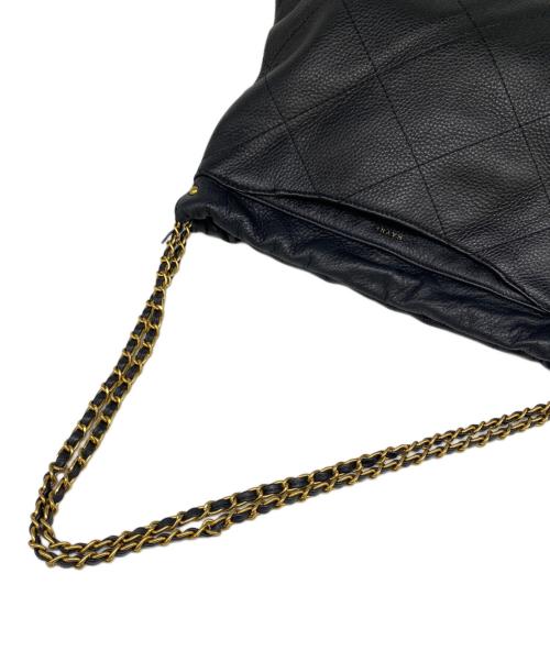 HAYNI.（ヘイニ）HAYNI. (ヘイニ) キルティングチェーンショルダーバッグ ブラックの古着・服飾アイテム
