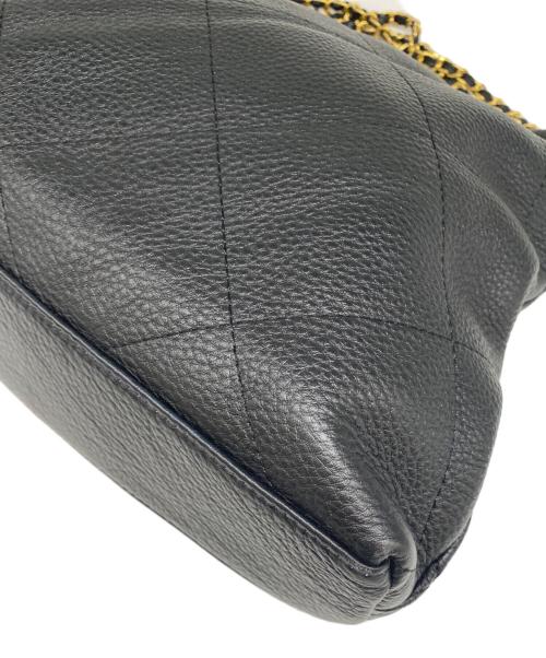 HAYNI.（ヘイニ）HAYNI. (ヘイニ) キルティングチェーンショルダーバッグ ブラックの古着・服飾アイテム