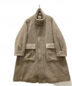 maturelyマチュアリー）の古着「Shaggy Stand Coat」｜オリーブ