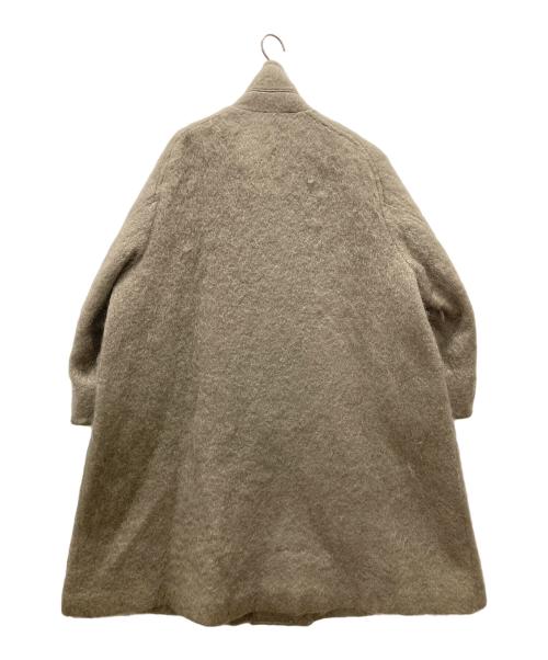 maturely（マチュアリー）maturely (マチュアリー) Shaggy Stand Coat オリーブ サイズ:Freeの古着・服飾アイテム