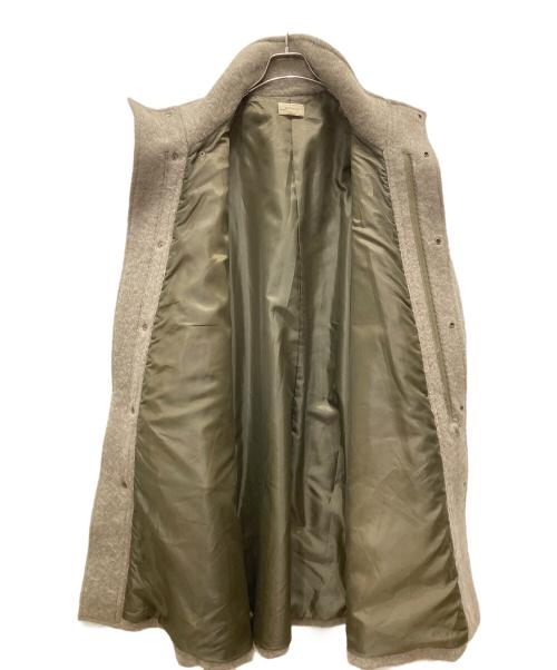 maturely（マチュアリー）maturely (マチュアリー) Shaggy Stand Coat オリーブ サイズ:Freeの古着・服飾アイテム