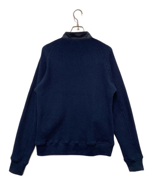 EURO KENVY（ユーロケンヴィー）EURO KENVY (ユーロケンヴィー) 切替ブルゾン ネイビー サイズ:Mの古着・服飾アイテム