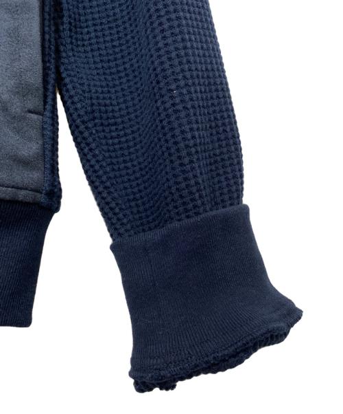 EURO KENVY（ユーロケンヴィー）EURO KENVY (ユーロケンヴィー) 切替ブルゾン ネイビー サイズ:Mの古着・服飾アイテム