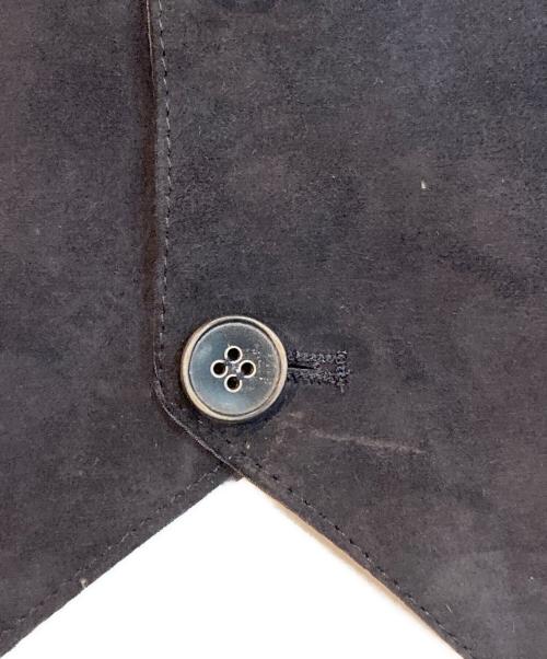 EMMETI（エンメティ）EMMETI (エンメティ) BEAMS (ビームス) 別注 MICHELE スエードシングルジレ ネイビー サイズ:44の古着・服飾アイテム