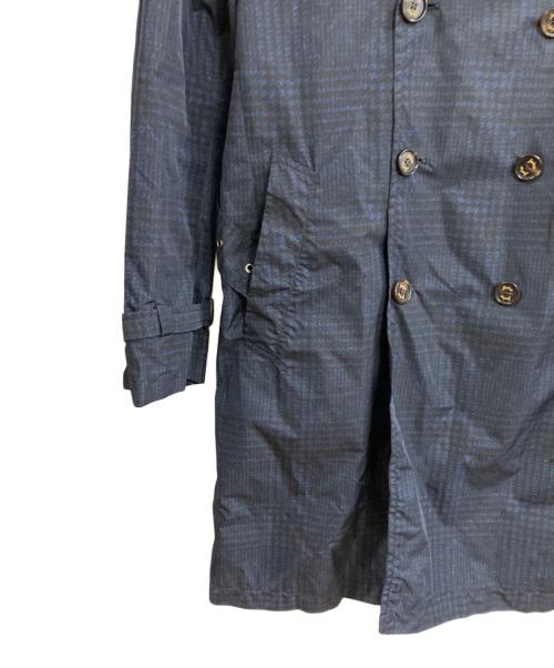 Sealup（シーラップ）Sealup (シーラップ) BEAMS F (ビームスエフ) ナイロントレンチコート ネイビー サイズ:44の古着・服飾アイテム