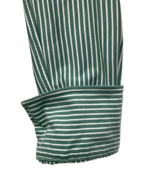 POLO RALPH LAUREN（ポロ・ラルフローレン）POLO RALPH LAUREN (ポロ・ラルフローレン) ストライプシャツ グリーン サイズ:Sの古着・服飾アイテム