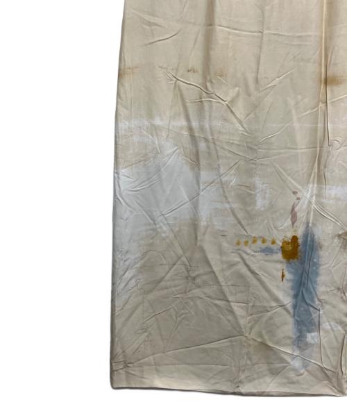 JSELF（ジゼルフ）JSELF (ジゼルフ) Print silk skirt-薫- ベージュ サイズ:2の古着・服飾アイテム