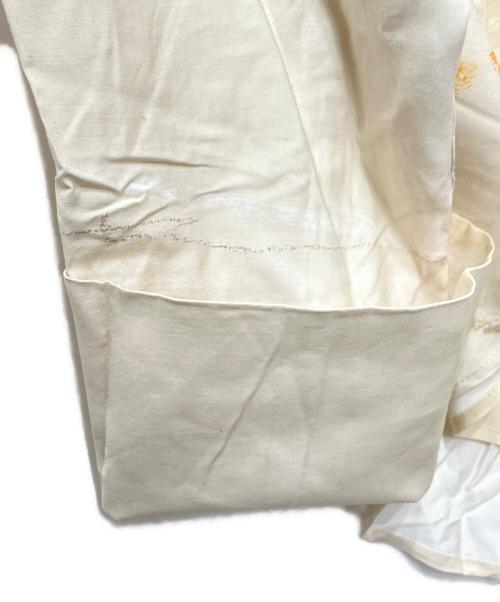 JSELF（ジゼルフ）JSELF (ジゼルフ) Print silk shirt-薫- ベージュ サイズ:freeの古着・服飾アイテム