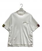 sacaiサカイ）の古着「Archive Print Mix T-Shirt」｜ホワイト