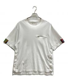 sacai（サカイ）の古着「Archive Print Mix T-Shirt」｜ホワイト