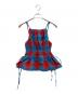 MAISON SPECIAL（メゾンスペシャル）の古着「Checked Shirring Bustier」｜ブルー