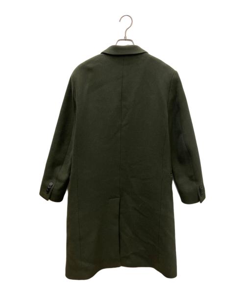 PS Paul Smith（ＰＳポールスミス）PS Paul Smith (ＰＳポールスミス) チェスターコート オリーブ サイズ:Lの古着・服飾アイテム