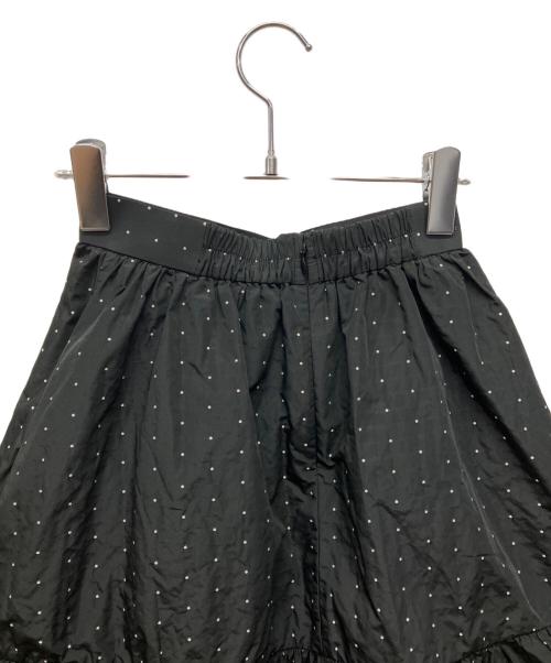 hitomi（ヒトミ）hitomi (ヒトミ) memory dot jacquard skirt ブラック サイズ:XSの古着・服飾アイテム