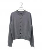 MUSE de Deuxieme Classeミューズ ドゥーズィエム クラス）の古着「WISH クルーネックカーディガン」｜グレー