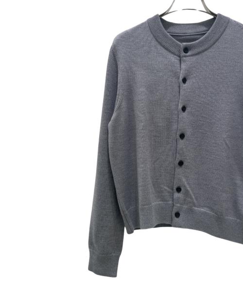MUSE de Deuxieme Classe（ミューズ ドゥーズィエム クラス）MUSE de Deuxieme Classe (ミューズ ドゥーズィエム クラス) WISH クルーネックカーディガン グレー サイズ:Free 未使用品の古着・服飾アイテム