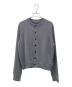MUSE de Deuxieme Classe（ミューズ ドゥーズィエム クラス）の古着「WISH クルーネックカーディガン」｜グレー