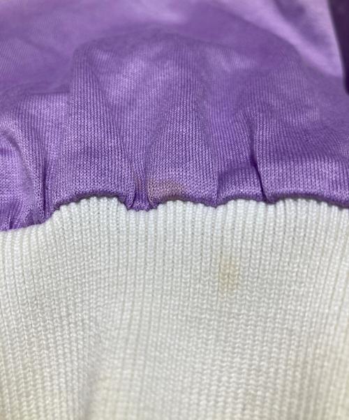 Christian Dior Sports（クリスチャン ディオールスポーツ）Christian Dior Sports (クリスチャン ディオールスポーツ) ラガーシャツ パープル サイズ:Ｌの古着・服飾アイテム