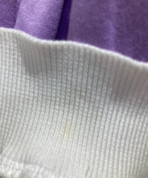 Christian Dior Sports（クリスチャン ディオールスポーツ）Christian Dior Sports (クリスチャン ディオールスポーツ) ラガーシャツ パープル サイズ:Ｌの古着・服飾アイテム