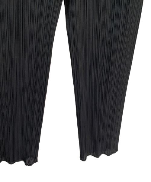 PLEATS PLEASE（プリーツプリーズ）PLEATS PLEASE (プリーツプリーズ) プリーツパンツ ブラック サイズ:3の古着・服飾アイテム